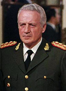 Argentine dictator Leopoldo Galtieri