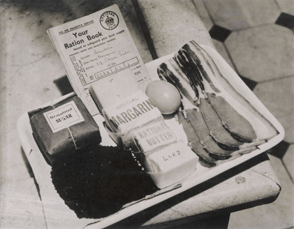 WW2 Rationbook Bacon Sugar